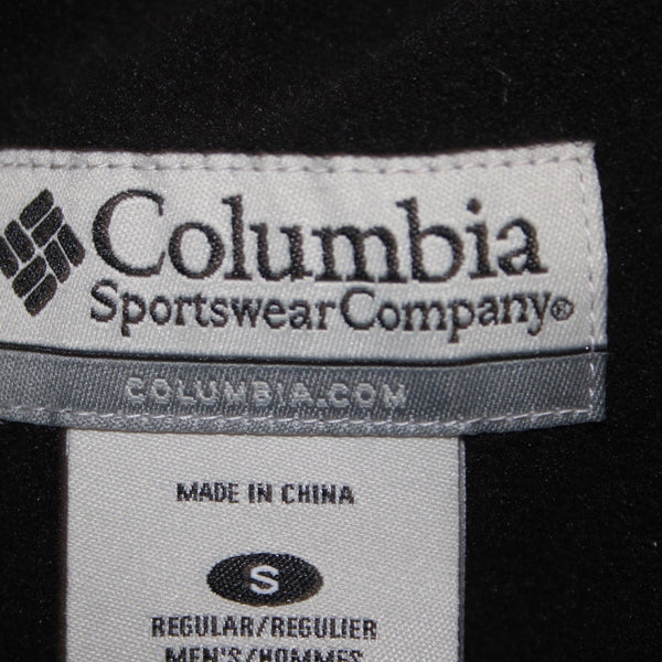 Columbia Snow Pants Vertex Sz S Black Pockets Adjustable Waist 100% Nylon Poly