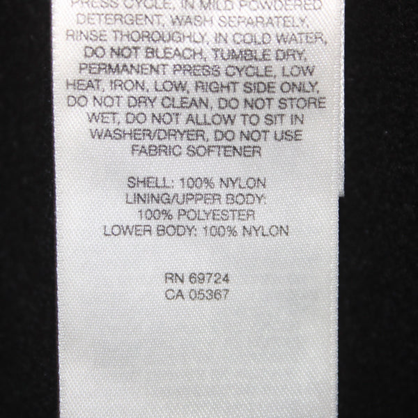 Columbia Snow Pants Vertex Sz S Black Pockets Adjustable Waist 100% Nylon Poly