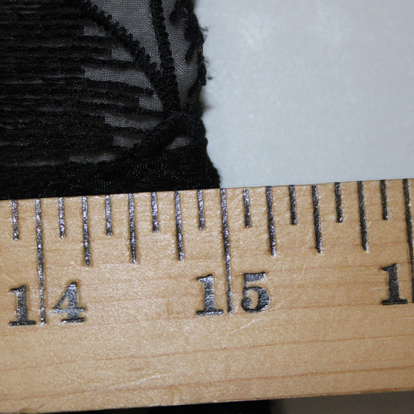 Ann Taylor Dress Sz 4 Black Grey Floral Lined Zip Nylon Polyester Dress