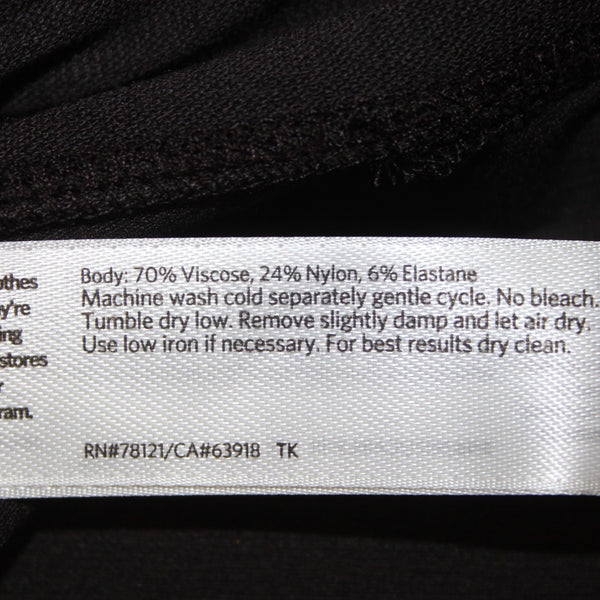 Eileen Fisher Pant NEW $168 Sz 1X x 29 Dark Gray Slim Ankle Viscose Nylon Pant