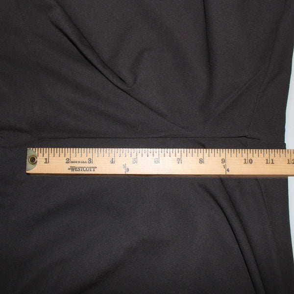 Eileen Fisher Pant NEW $168 Sz 1X x 29 Dark Gray Slim Ankle Viscose Nylon Pant