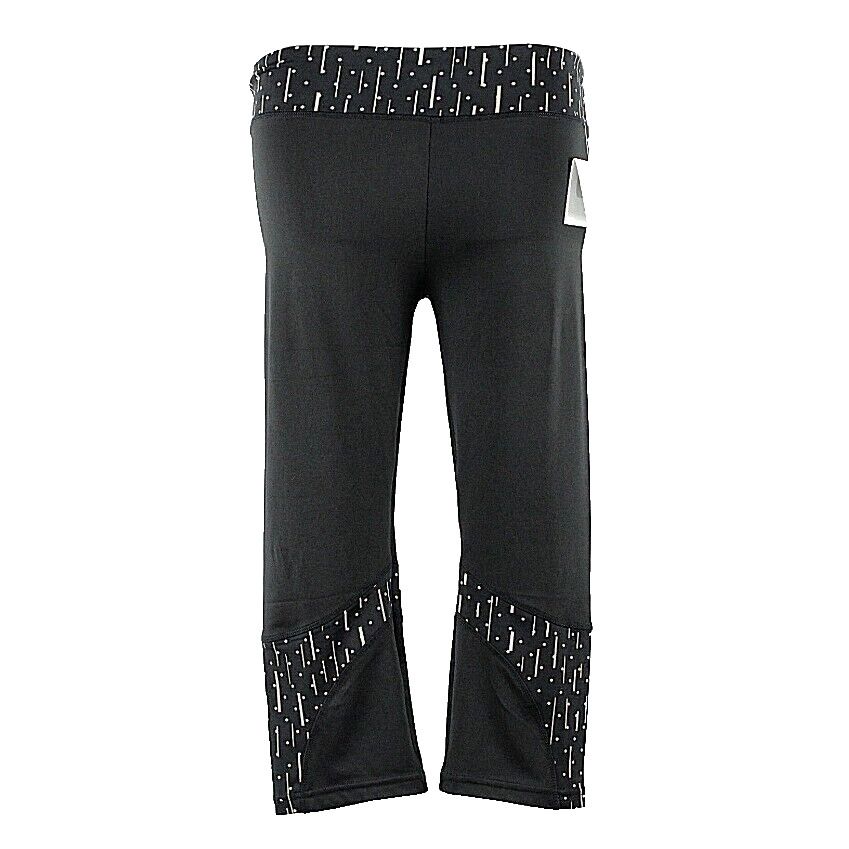 S2 Sportswear NEW $80 XL x 20 Black Gold Peach Foil Poly Spandex Legging Pant