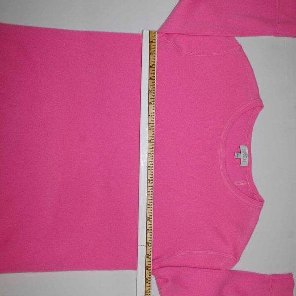 Kinross Cashmere Sz M Hot Pink 100% Cashmere Top Sweater