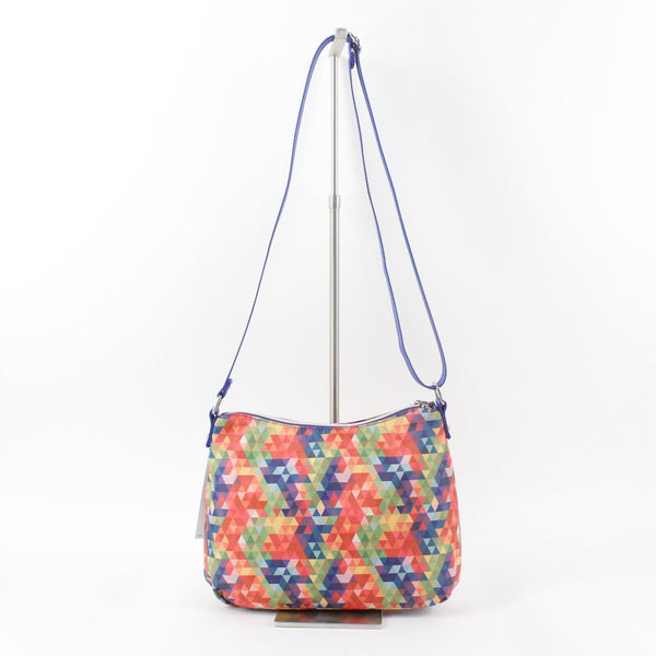 Easy Spirit Brinda NEW $69 10 x 14 x 3 Multicolor Zips Crossbody Purse