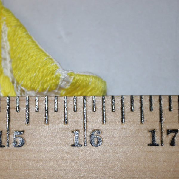 Maeve Dress NEW $170 Sz 10 Yellow White Lined Embroidered V Neck Poly Viscose