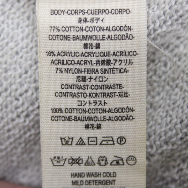 Free People Sz SP Yellow Gray Multicolor Bell Sleeve Crop Cotton Acrylic Sweater