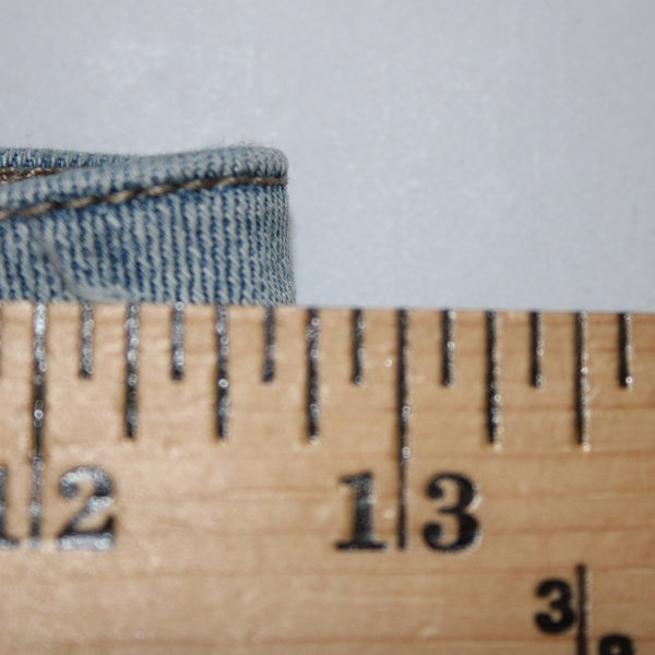Indigo Rein NEW $49 Sz 24 x 27 Light Blue Denim Pockets Cotton Polyester Jeans