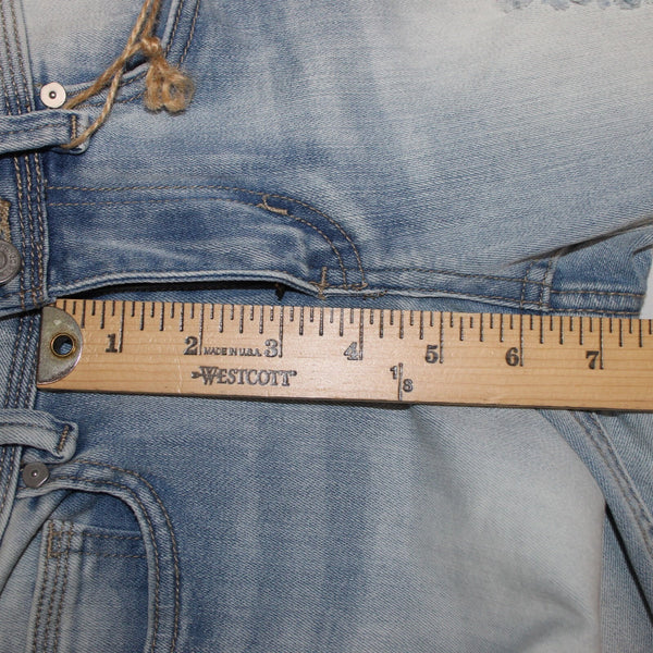 Indigo Rein NEW $49 Sz 24 x 27 Light Blue Denim Pockets Cotton Polyester Jeans