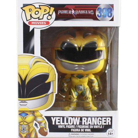 Funko POP Movies Power Rangers #398 Yellow Ranger Collectible Vinyl Figure