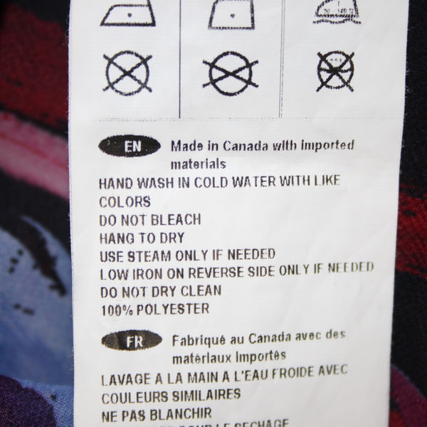 Joseph Ribkoff Top Sz 16 Black Red Multi Color Sheer 100% Polyester Top