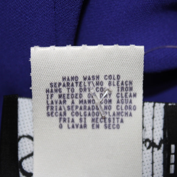 SL Fashions Dress NEW $61 Sz 26W Navy Blue Cowl Neck Short Slv 100% Poly Dress