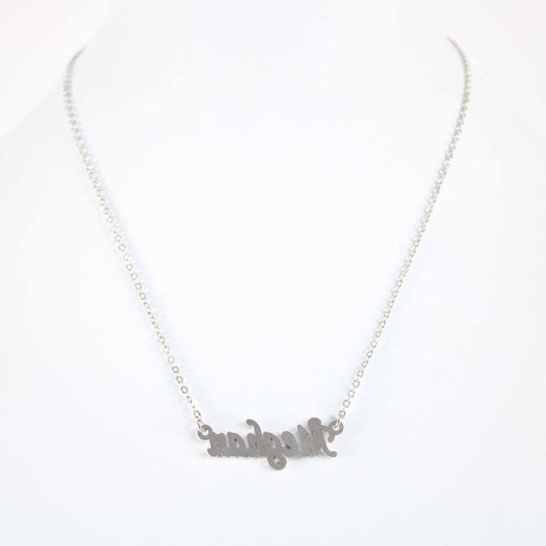 MEGHAN Silvertone NEW Rhinestone Accent 14.5" w 4.5" Multi Ring Ext Necklace