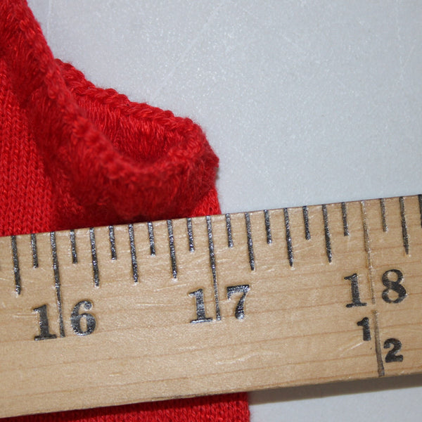 Alice Olivia NEW $225 Sz L Bright Poppy Red Viscose Cotton Blend Front Tie Top