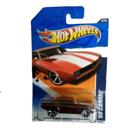 Hot Wheels Street Beasts '11 1969 Camaro Collectible Figure