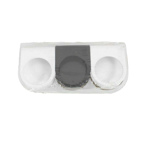 IKEA White Black Motsta Stackable Pack Of 3 Candle Holders