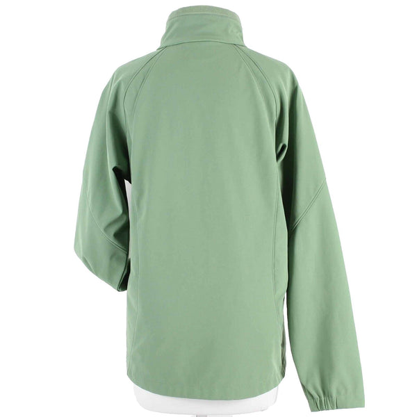 Black Diamond Sz L Green Zip Up Vents Polyester Spandex Jacket