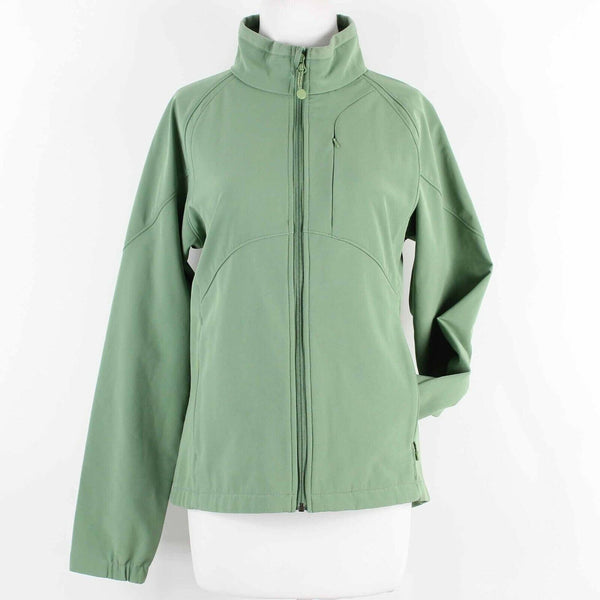Black Diamond Sz L Green Zip Up Vents Polyester Spandex Jacket