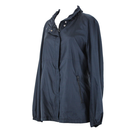 Paul Shark Yachting Sz L Navy Blue Pockets Waterproof 100% Polyester Jacket