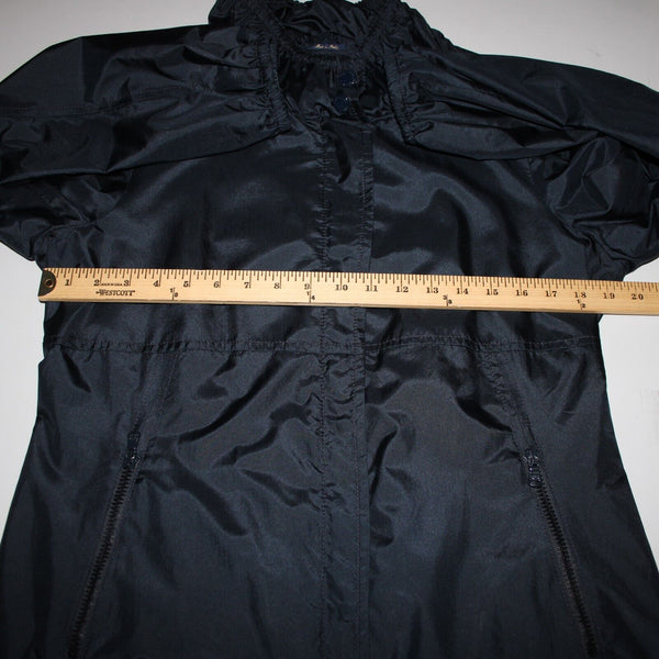 Paul Shark Yachting Sz L Navy Blue Pockets Waterproof 100% Polyester Jacket