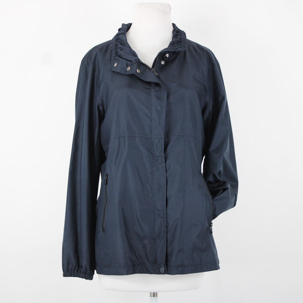 Paul Shark Yachting Sz L Navy Blue Pockets Waterproof 100% Polyester Jacket