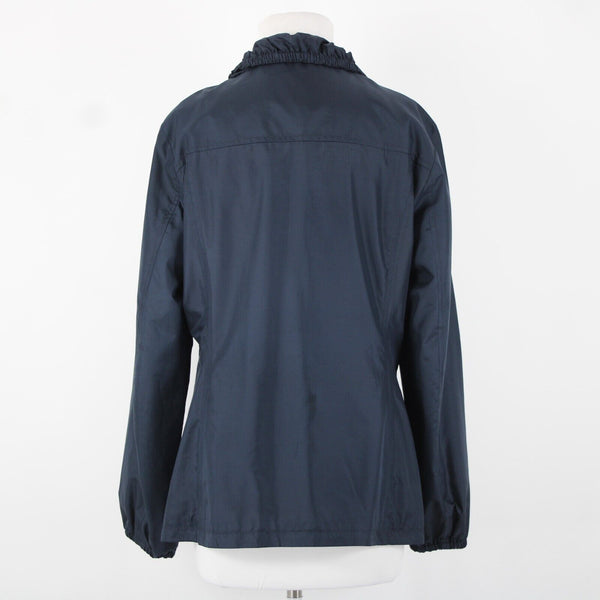 Paul Shark Yachting Sz L Navy Blue Pockets Waterproof 100% Polyester Jacket