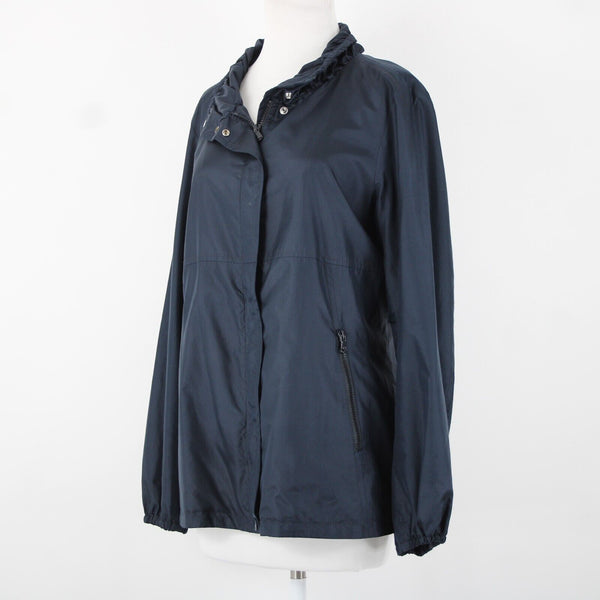 Paul Shark Yachting Sz L Navy Blue Pockets Waterproof 100% Polyester Jacket