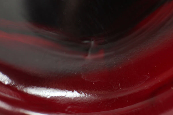 Avon Ruby Red Vintage Glass Creamer Mini Pitcher