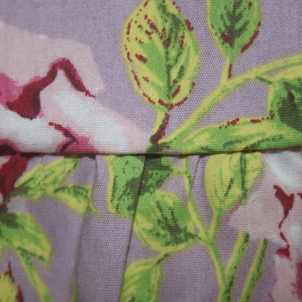 The Pioneer Woman Dress NEW Surplice Sz 1X Purple Multi Tea Garden Orchid Cotton
