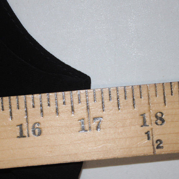 Joseph Ribkoff Top NEW $101 Sz 10 Black V Neck Polyester Elastane Top