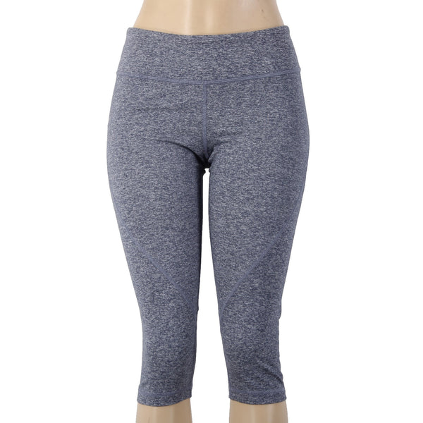 Zella AW Pant Sz M x 16 Blue White Pull On Knee Length Polyester Spandex AW Pant