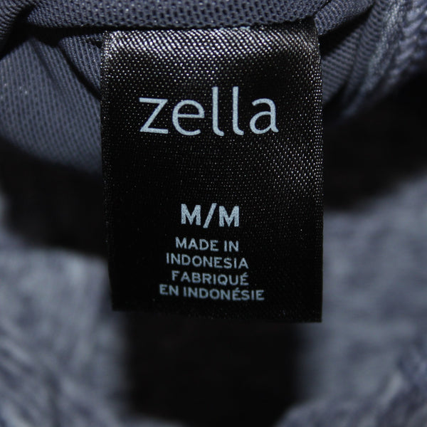 Zella AW Pant Sz M x 16 Blue White Pull On Knee Length Polyester Spandex AW Pant