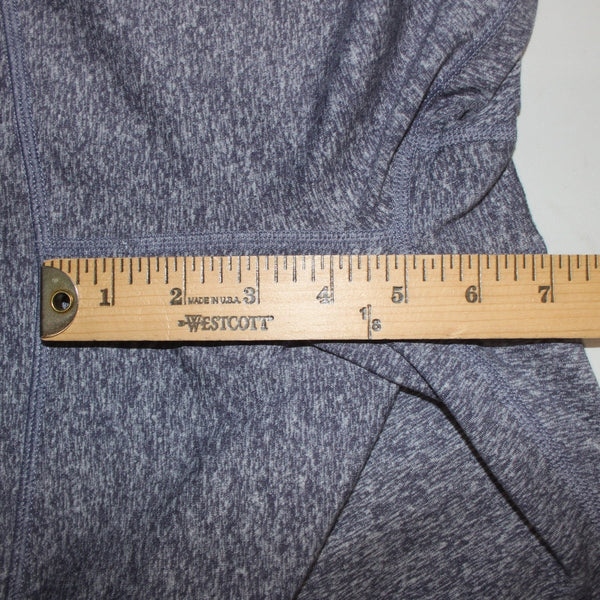 Zella AW Pant Sz M x 16 Blue White Pull On Knee Length Polyester Spandex AW Pant