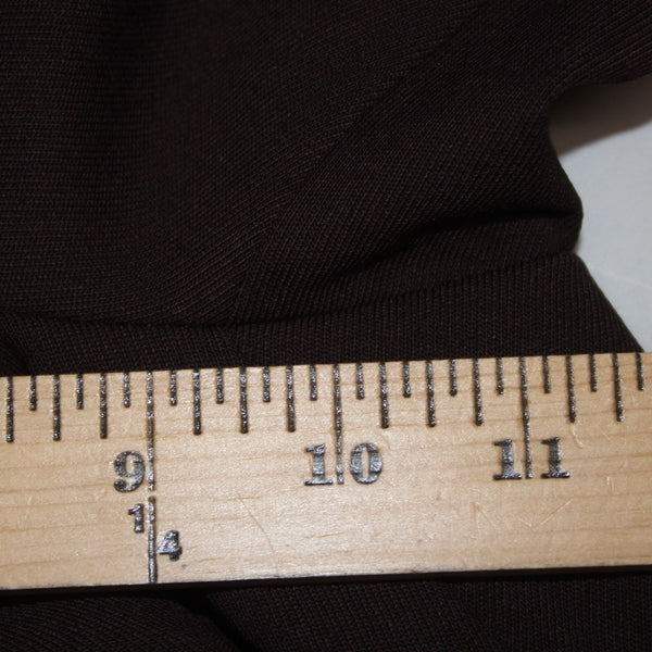 Babaton Pant Sz 4 x 30 Dark Brown Lined Hook Eye Closure Wool Elastane Pant