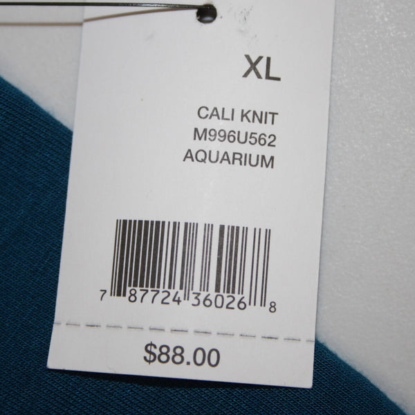 Tahari Top NEW $88 Sz XL Aquarium Blue Cali Knits Cowl Neck Rayon Elastane Top