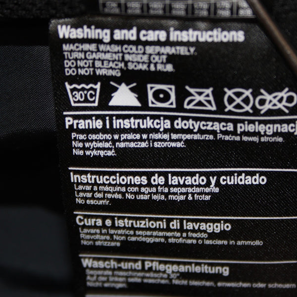 Burton The White Collection Sz XS x 32 Black Lined Pockets 100% Poly Ski  Pant