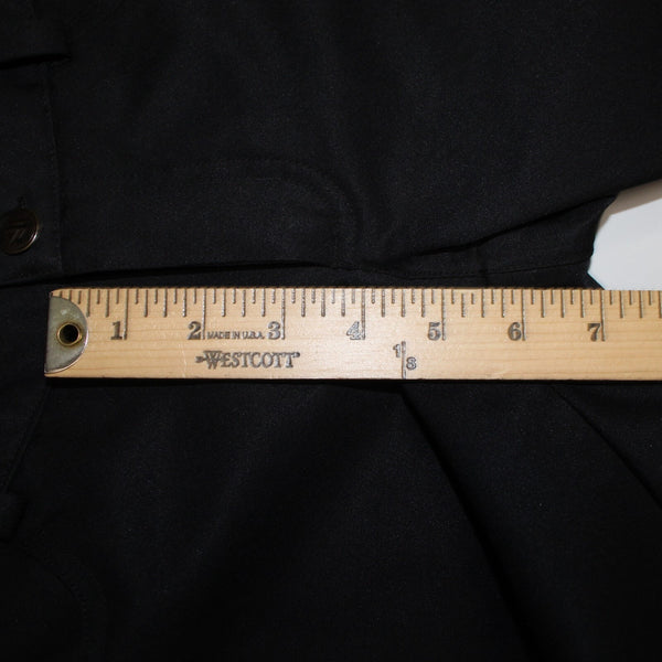 Burton The White Collection Sz XS x 32 Black Lined Pockets 100% Poly Ski  Pant