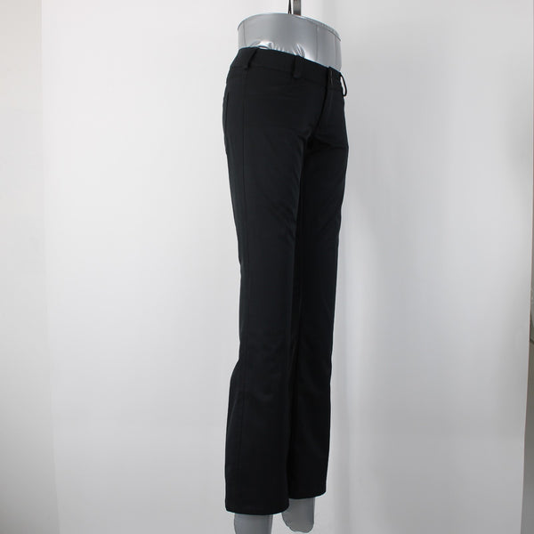 Burton The White Collection Sz XS x 32 Black Lined Pockets 100% Poly Ski  Pant