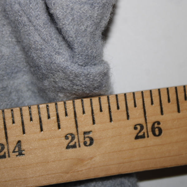 Cynthia Rowley NEW Sz 2X Light Blue Collared Pockets Unlined 100% Wool Coat