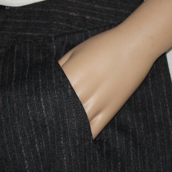 Magaschoni Coll Sz 18 x 34 Jeans NEW $390 Salon Z Charcoal Thistle Melange Jeans