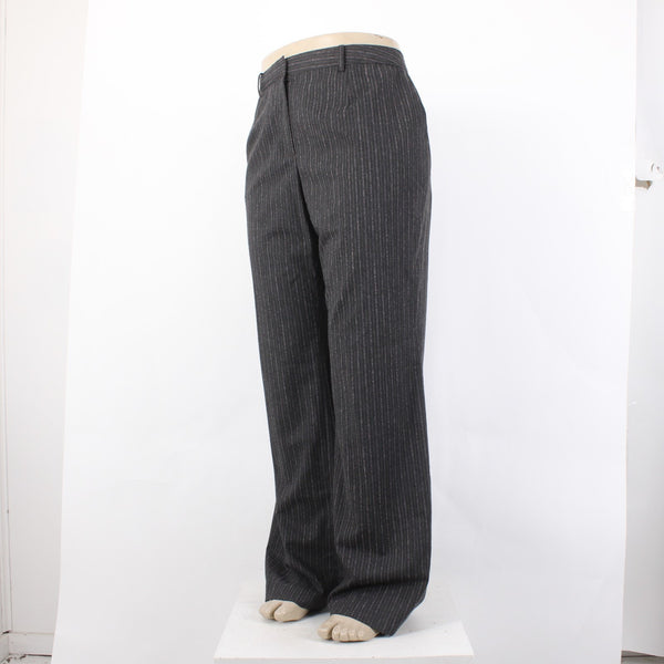 Magaschoni Coll Sz 18 x 34 Jeans NEW $390 Salon Z Charcoal Thistle Melange Jeans