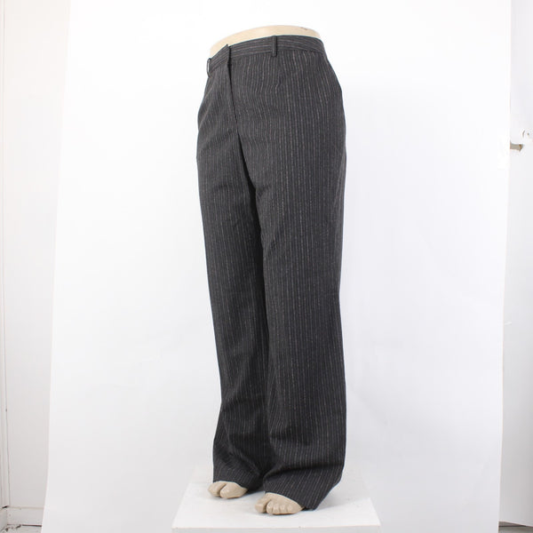 Magaschoni Coll Sz 18 x 34 Jeans NEW $390 Salon Z Charcoal Thistle Melange Jeans