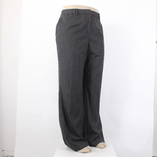 Magaschoni Coll Sz 18 x 34 Jeans NEW $390 Salon Z Charcoal Thistle Melange Jeans