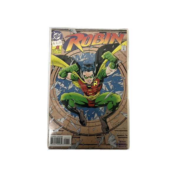 DC Comics Robin #1 1993 Embossed Foil Cover Comic Book