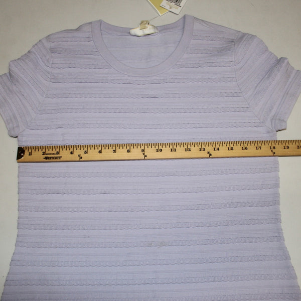 Michael Kors Dress NEW $195 Sz XL Lavender Purple Ribbed Knee Length Viscose