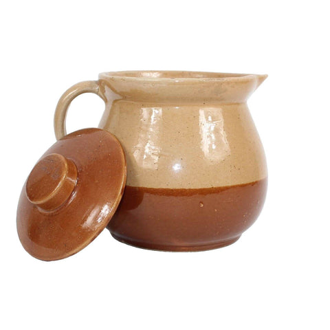 Cabinart Bakeware Brown & Tan 5.5" Covered Pitcher