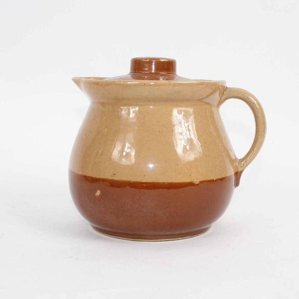 Cabinart Bakeware Brown & Tan 5.5" Covered Pitcher