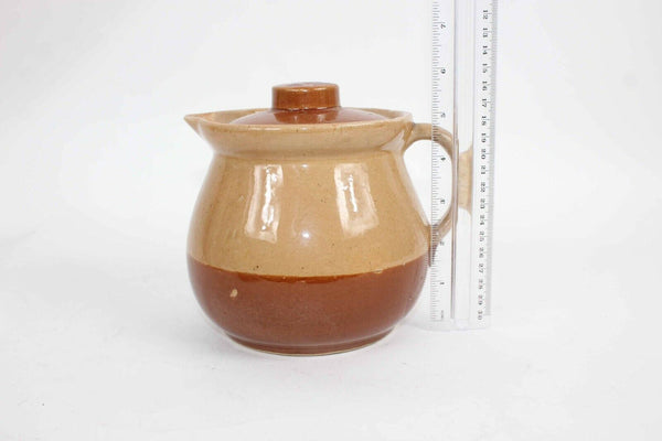 Cabinart Bakeware Brown & Tan 5.5" Covered Pitcher