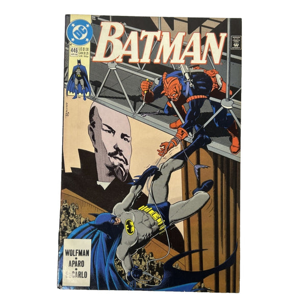 Dc Comics Comic Book Batman # 446 April 1990 Wolfman Aparo Decarlo Comic Book