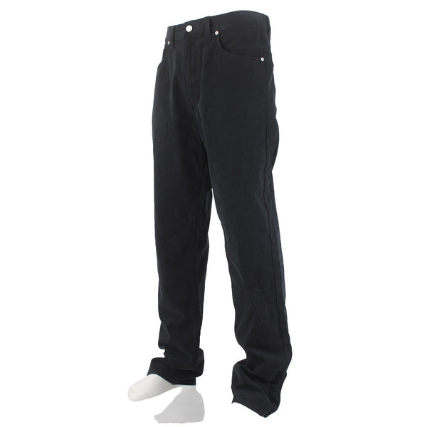 Hugo Boss Jeans Alabama Sz 36 x 34 Black Pockets Straight Leg 100% Cotton Jeans