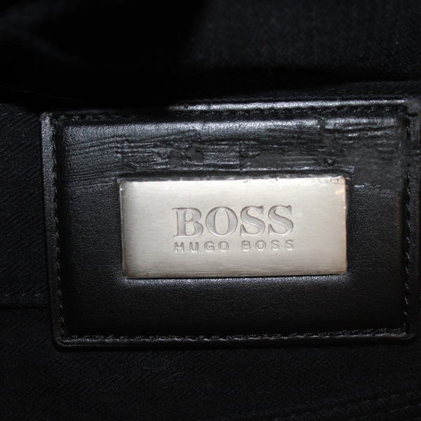 Hugo Boss Jeans Alabama Sz 36 x 34 Black Pockets Straight Leg 100% Cotton Jeans